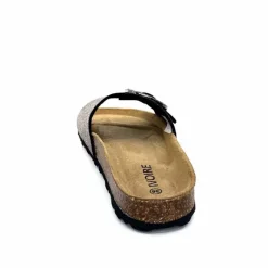 Vacances|Décontracté<Ivoire0473a Mules Plagettes Ivoire 11.71.14.351.413 Métal Gris GrisMétal