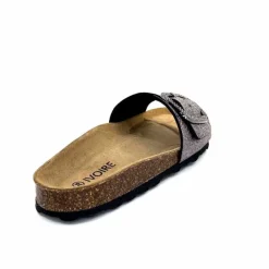 Vacances|Décontracté<Ivoire0473a Mules Plagettes Ivoire 11.71.14.351.413 Métal Gris GrisMétal