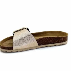 Vacances|Décontracté<Ivoire0473a Mules Plagettes Ivoire 11.71.14.351.412 Métal Dé Or