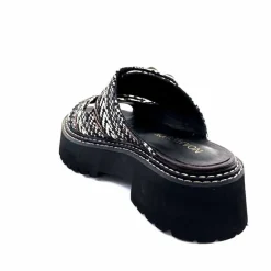 Compensées & Plateformes|Mules<noa harmon Mules Plateforme 9684 M55 Beige Noir