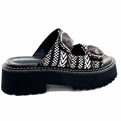 Compensées & Plateformes|Mules<noa harmon Mules Plateforme 9684 M55 Beige Noir
