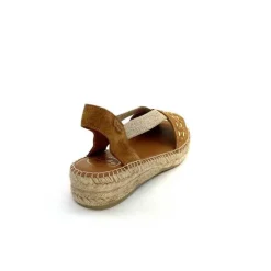 Vacances|Semelles Corde<Toni Pons Mules Plateformes Edith Daim Beige Marron