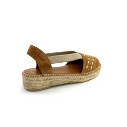 Vacances|Semelles Corde<Toni Pons Mules Plateformes Edith Daim Beige Marron