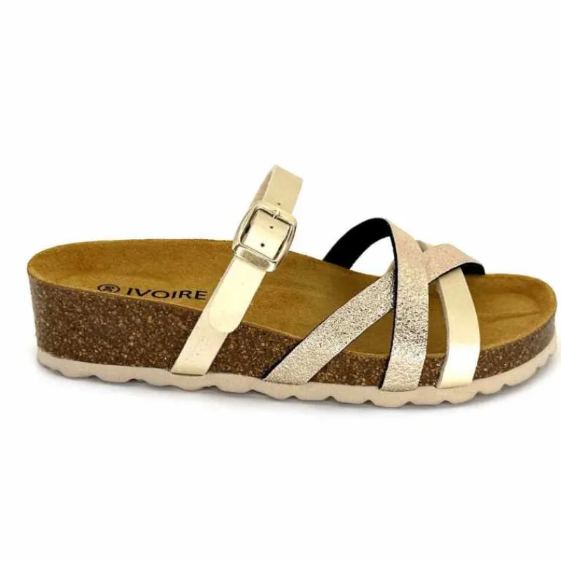 Vacances|Plagettes<Ivoire0473a Plagettes Ivoire 11.68.9658.412 Cuir Or