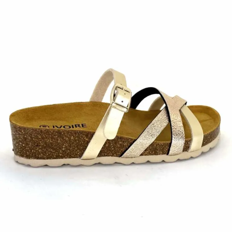 Vacances|Plagettes<Ivoire0473a Plagettes Ivoire 11.68.9658.412 Cuir Or