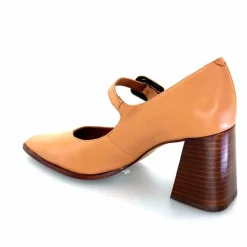 Elégant|Escarpins<angel alarcon Salomés 24565 492a Cuir Camel