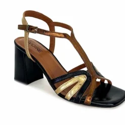 Soirée|Sandales<Ivoire0352 Sandales à Talon Ivoire K252 Mare 2 Cuir Bronze Noir