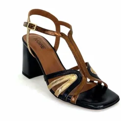 Soirée|Sandales<Ivoire0352 Sandales à Talon Ivoire K252 Mare 2 Cuir Bronze Noir