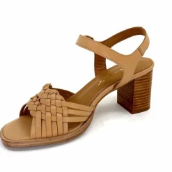 Vacances|Féminin<JHay Sandales à Talon 2688 Cuir Natur Petalo Taupe