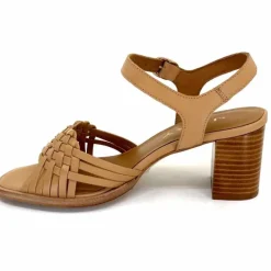 Vacances|Féminin<JHay Sandales à Talon 2688 Cuir Natur Petalo Taupe