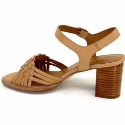 Vacances|Féminin<JHay Sandales à Talon 2688 Cuir Natur Petalo Taupe