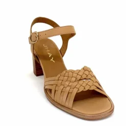 Vacances|Féminin<JHay Sandales à Talon 2688 Cuir Natur Petalo Taupe