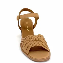 Vacances|Féminin<JHay Sandales à Talon 2688 Cuir Natur Petalo Taupe