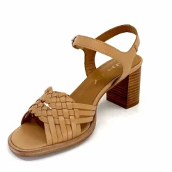 Vacances|Féminin<JHay Sandales à Talon 2688 Cuir Natur Petalo Taupe