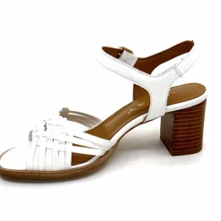 Féminin|Sandales<JHay Sandales à Talon 2688 Cuir Blanc