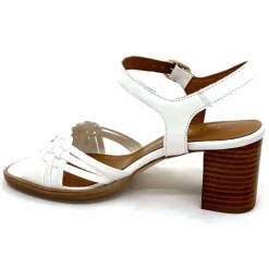 Féminin|Sandales<JHay Sandales à Talon 2688 Cuir Blanc