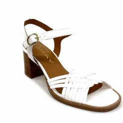 Féminin|Sandales<JHay Sandales à Talon 2688 Cuir Blanc