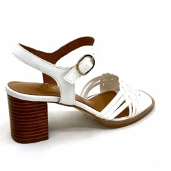 Féminin|Sandales<JHay Sandales à Talon 2688 Cuir Blanc