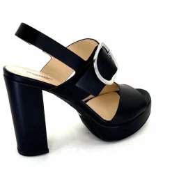 Talon|Féminin<Nero Giardini Sandales à Talon NeroGiardini410360 Cuir Noir