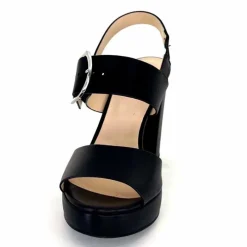 Talon|Féminin<Nero Giardini Sandales à Talon NeroGiardini410360 Cuir Noir