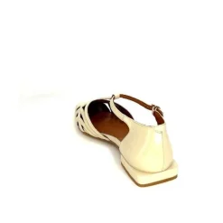 Décontracté|Sandales<angel alarcon Sandales 24001F Cuir Vernis Off White Beige