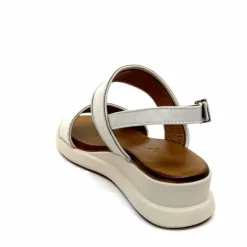 Vacances|Compensées & Plateformes<Inuovo Sandales Compensées 95005 Cuir Crème