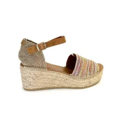 Vacances|Talon<Toni Pons Sandales Compensées Ivet Textile Multicolore