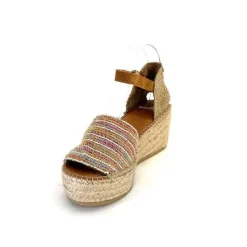 Vacances|Talon<Toni Pons Sandales Compensées Ivet Textile Multicolore