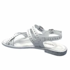 Vacances|Sandales<Ivoire0401a Sandales Ivoire 500.4301 Cuir Blanc