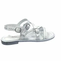 Vacances|Sandales<Ivoire0401a Sandales Ivoire 500.4301 Cuir Blanc