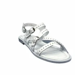 Vacances|Sandales<Ivoire0401a Sandales Ivoire 500.4301 Cuir Blanc