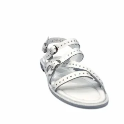 Vacances|Sandales<Ivoire0401a Sandales Ivoire 500.4301 Cuir Blanc