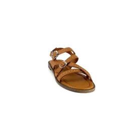 Vacances|Sandales<Ivoire0401a Sandales Ivoire 500.4301 Cuir Tan Marron