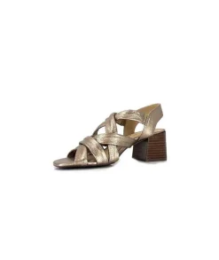 Elégant|Sandales<Ivoire0236a Sandales Ivoire 269 Pisa 3 Cuir Metal Prate Bronze