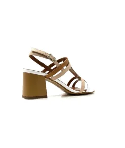 Elégant|Sandales<Ivoire0334 Sandales Ivoire B621 F Romagna Cuir Blanc Beige Nude