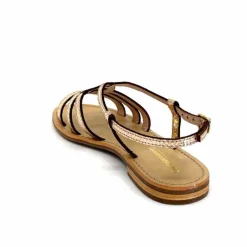Vacances|Sandales<Les Tropéziennes par M.Belarbi Sandales Les Tropeziennes Hemily Cuir Or Argent