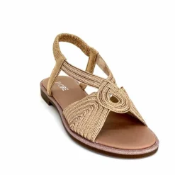 Vacances|Sandales<Ivoire0351a Sandales Plate Ivoire 1616220 Textile Cipria Nude