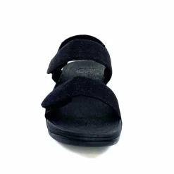 Vacances|Sandales<Fitflop Sandales Plateforme GA2/90 Textile Glitter Noir