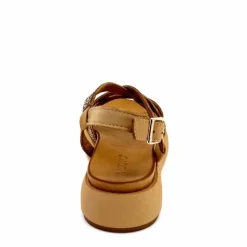 Vacances|Compensées & Plateformes<Inuovo Sandales Plateforme 96008 Cuir Scissors Marron