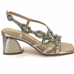 Talon|Soirée<Alma En Pena Sandales Talons 715 Strass Bronze