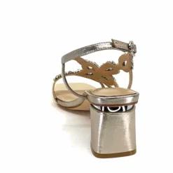 Talon|Soirée<Alma En Pena Sandales Talons 715 Strass Bronze