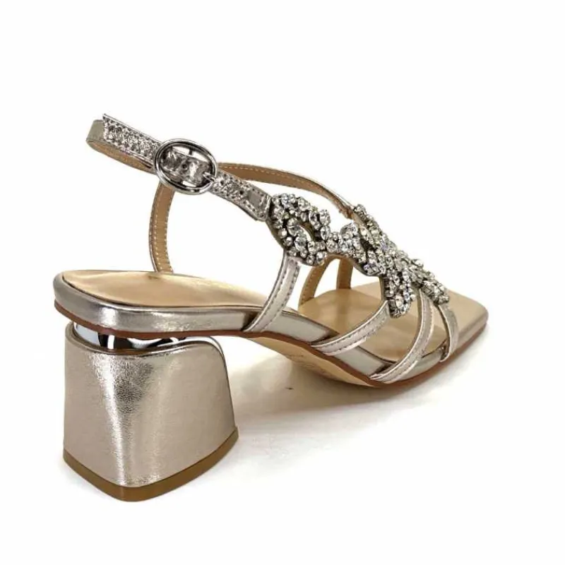 Talon|Soirée<Alma En Pena Sandales Talons 715 Strass Bronze