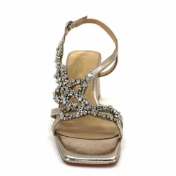 Talon|Soirée<Alma En Pena Sandales Talons 715 Strass Bronze