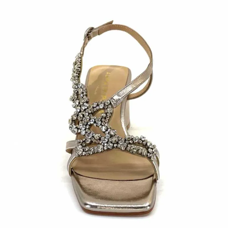 Talon|Soirée<Alma En Pena Sandales Talons 715 Strass Bronze