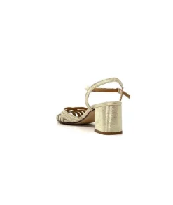 Elégant|Sandales<We Do Sandales 45324 Cuir Platine