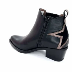 Rock|Santiags<MKD Santiags Gael Cuir Noir