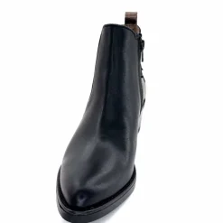 Rock|Santiags<MKD Santiags Gael Cuir Noir