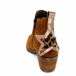 Rock|Santiags<MKD Santiags Gael Daim Camel Marron