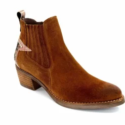 Rock|Santiags<MKD Santiags Gael Daim Camel Marron