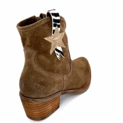 Rock|Santiags<MKD Santiags Geo Daim Taupe